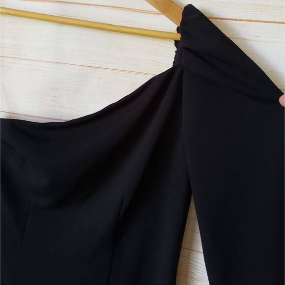 Trina Turk Tailored Fit One Shoulder Cocktail Sheath Dress Party Wedding Size 2 - Picture 5 of 11